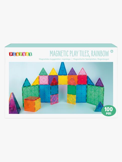Playbox  Magnetiska Brickor 100 Delar