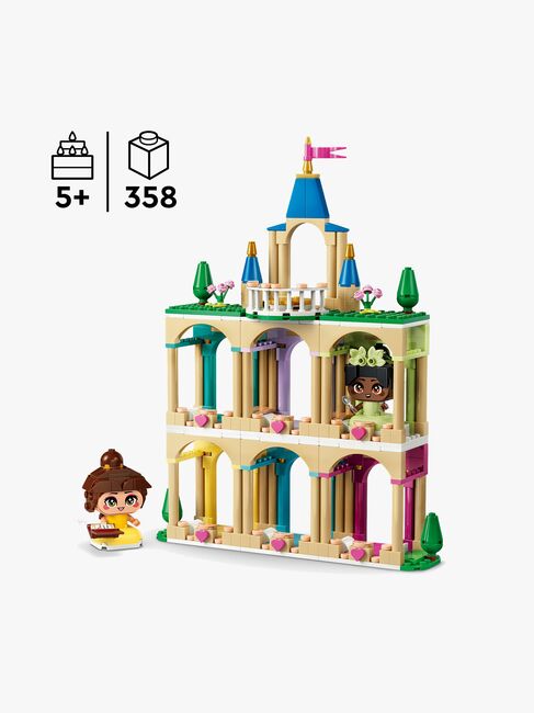 LEGO Disney Princess 43291 Belle och Tiana med slott i miniformat