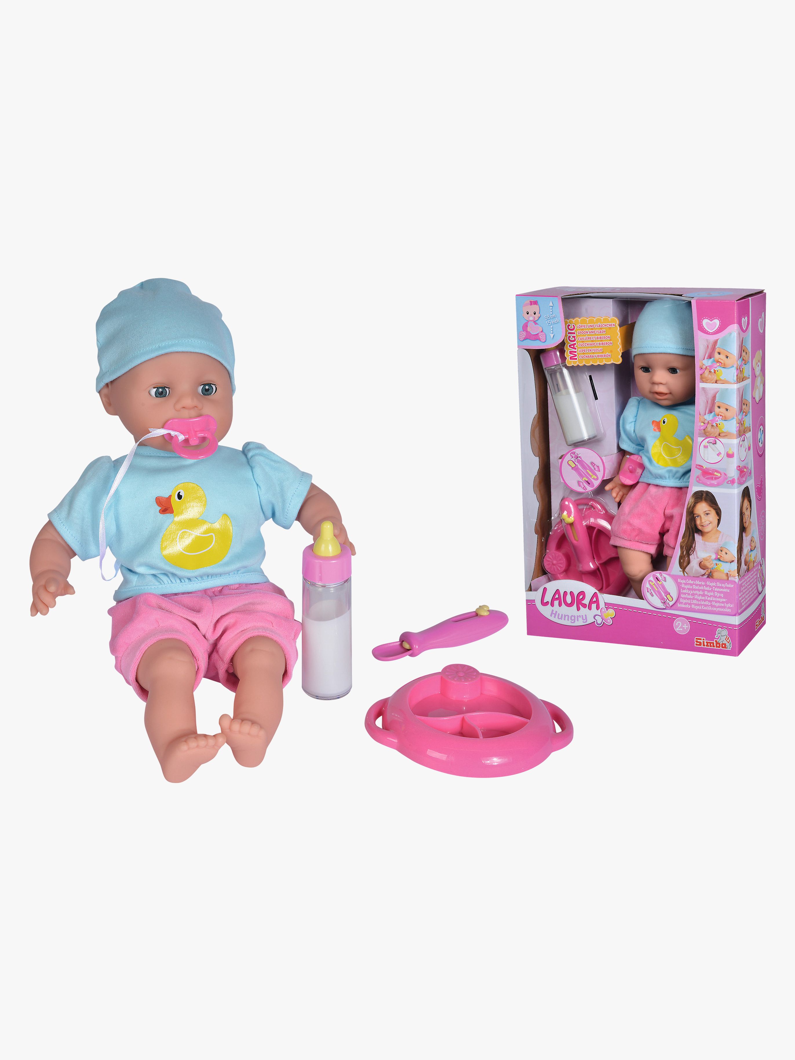 Simba Toys Docka Laura Hungrig 38 cm