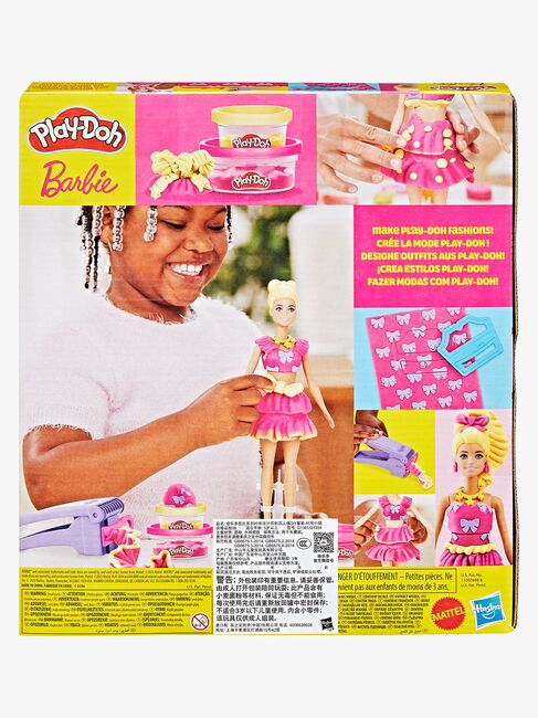 Play-Doh Barbie Leklera med Docka Volanger & Rosetter