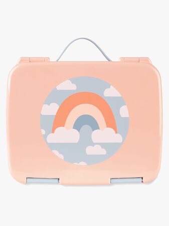 SkipHop Spark Style Bento Matlåda Regnbåge, Rosa