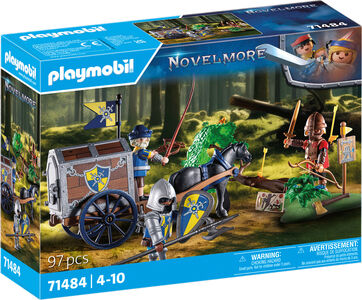 Playmobil 71484 Novelmore Byggsats Transportrån