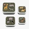 A Little Lovely Company Lunchboxset, Savanna