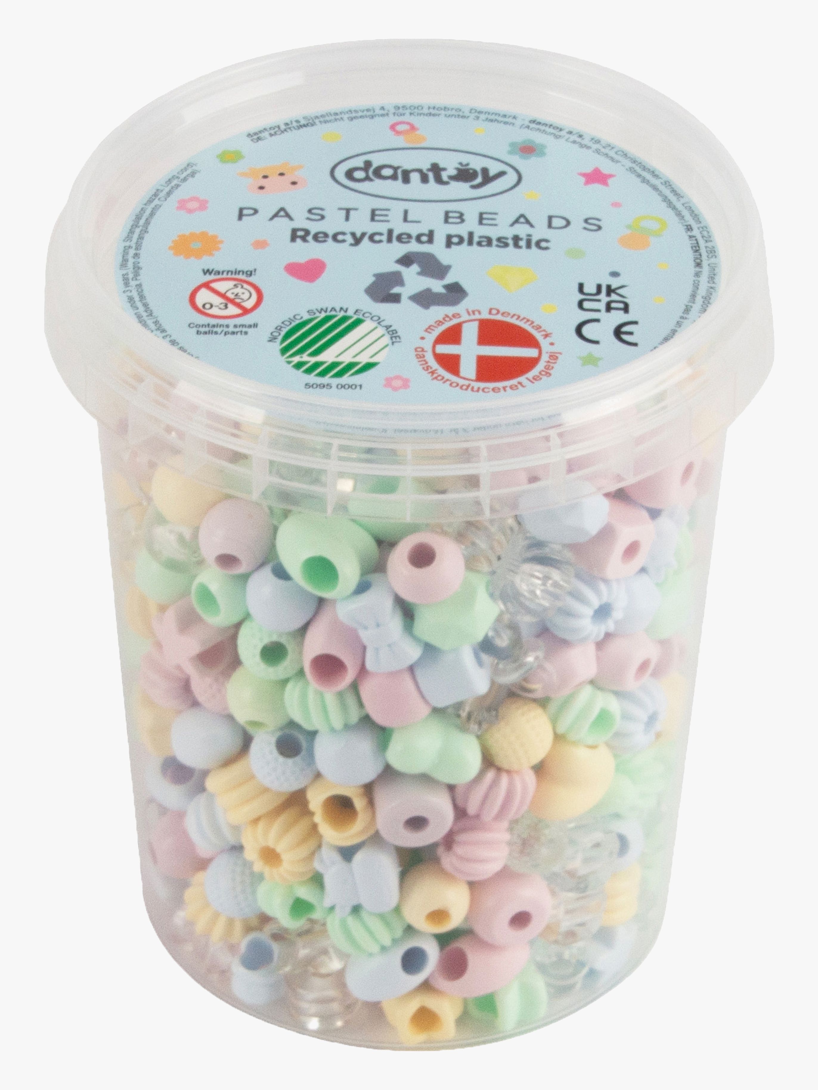 Dantoy Pastel Forest Pärlor Large 520 st