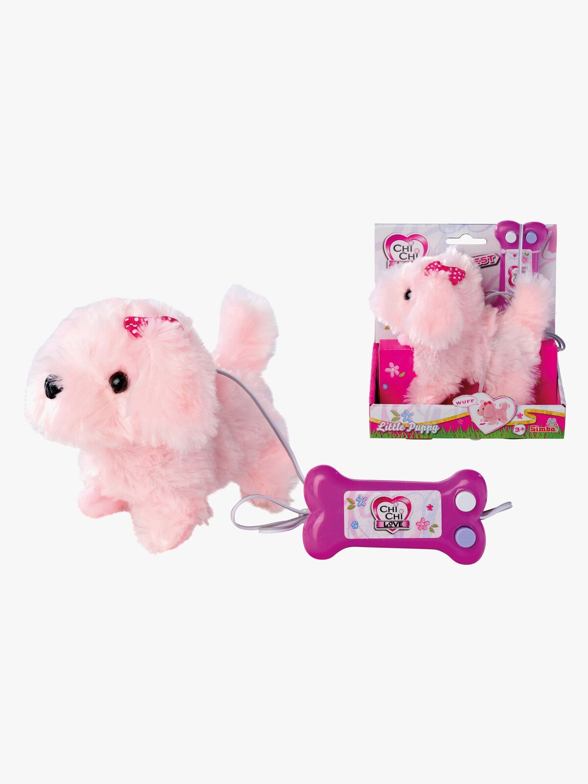 ChiChi LOVE Gående Hundvalp med Fjärrkontroll