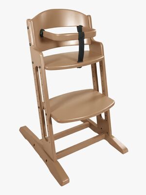 BabyDan Danstolen Matstol inkl. Bygel & Rem, Mocca