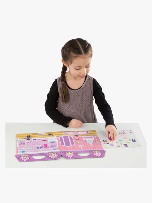 Melissa & Doug Återanvändningsbart Klistermärkeset Dress-Up