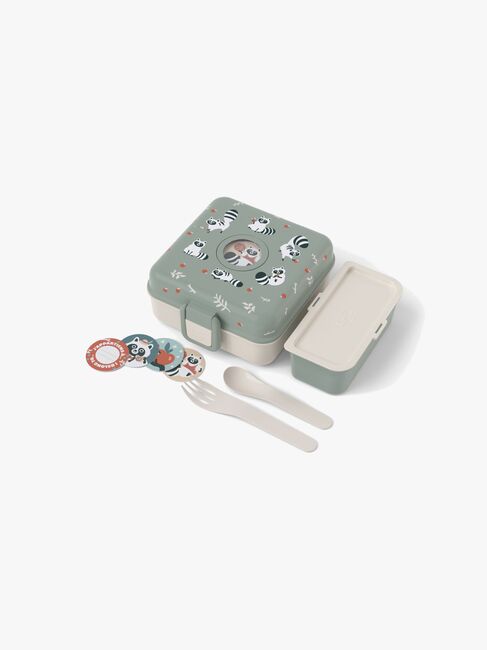 Monbento Snacky Bento Matlåda, Raccoon