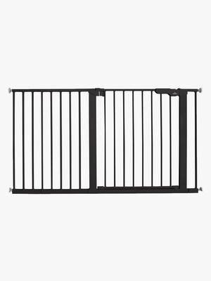 BabyDan Premier Spänngrind + 9 Förlängningar 126-132,2 cm, Svart