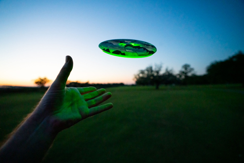 Waboba Wingman UFO Frisbee med LED-ljus Blandad