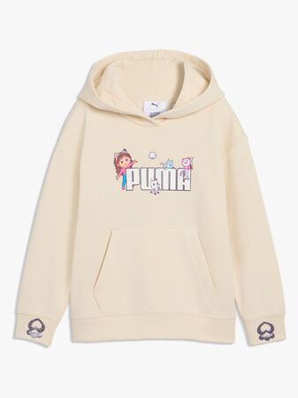 Puma Gabby's Dollhouse  Avslappnad Huvtröja, Vit