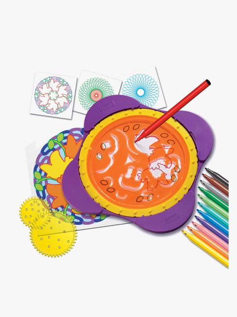 Quercetti Spirogiro mandala Målarset