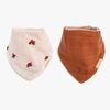 FILIBABBA Bandana Dregglisar 2-Pack, Lucky/Amber Brown