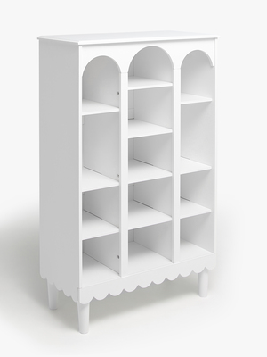 Alice & Fox Dune  Dekorativ Bokhylla, White