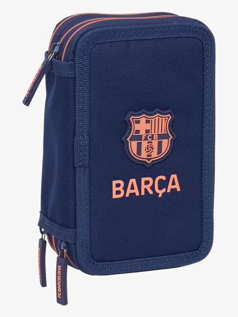 FC Barcelona  Fyllt Trippelpennfodral 37 Delar, 2ª Equipment