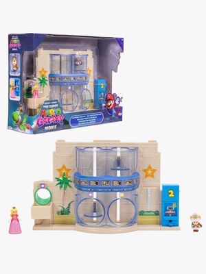 Super Mario Galaxy Movie Lekset Gateway Galaxy Diorama