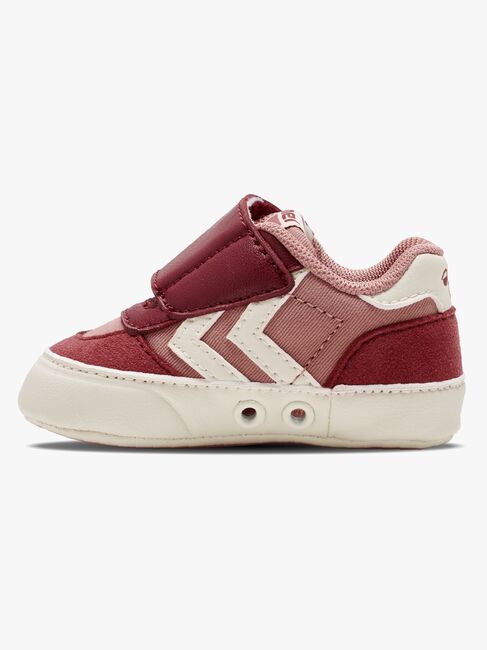Hummel Stadil Low Crib Infant Sneakers, Dusty Rose