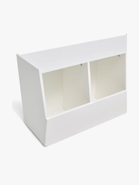 Alice & Fox LEAH Förvaringsbänk, Vit