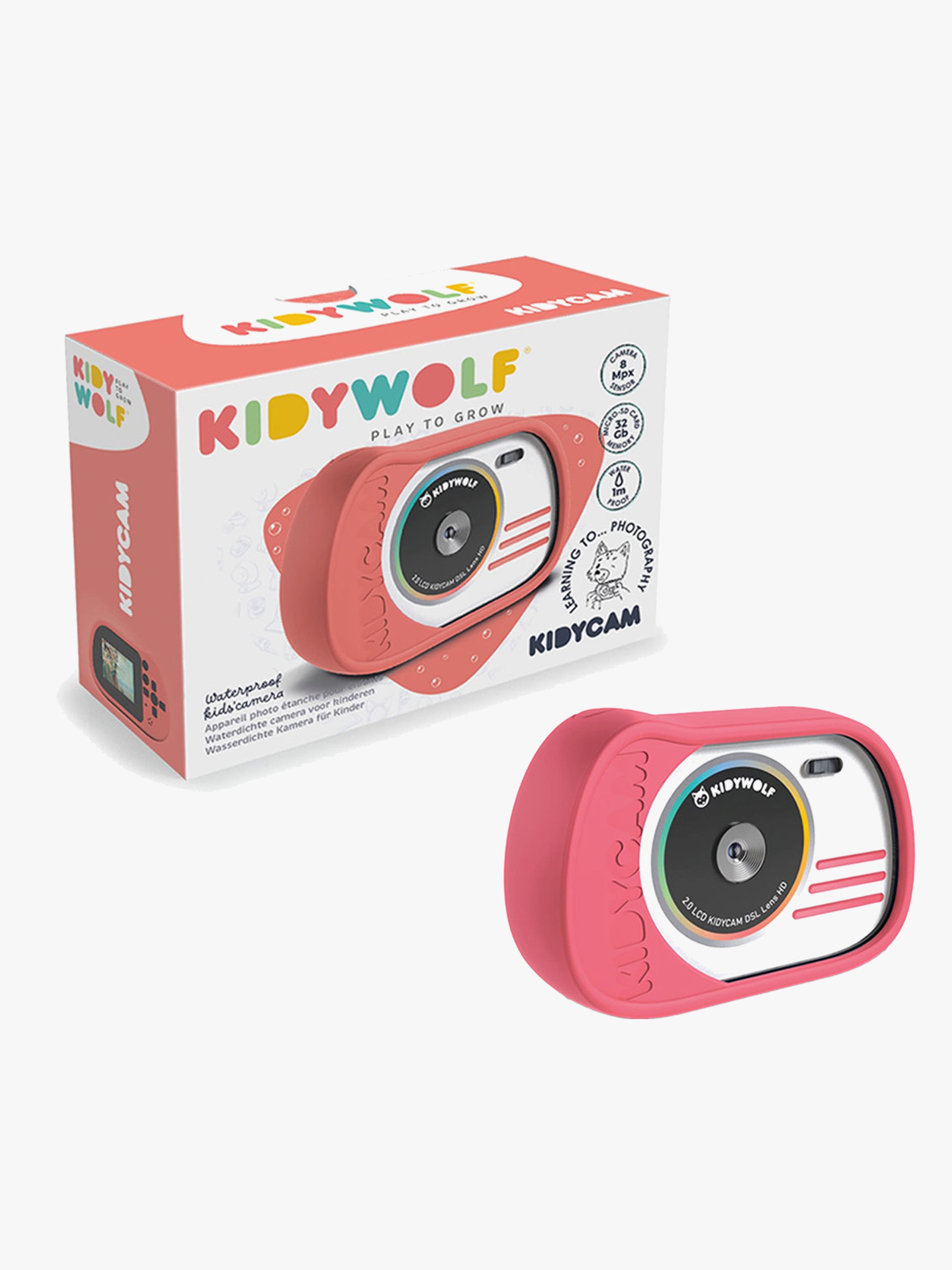 Kidywolf KIDYCAM Kamera, Rosa