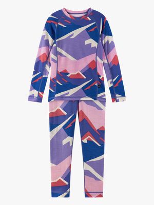 Reima Taitoa Thermounterwäsche Wollmischung, Breezy Violet
