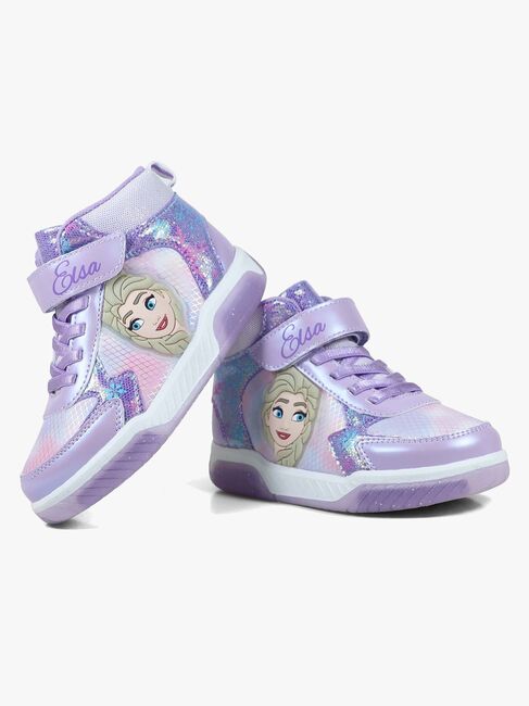 Disney Frozen Blinkande Mid Sneakers, Lila D4310827SJB03-0032-4775_3b.jpg