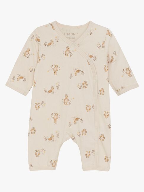 Fixoni Prematur Pyjamasar 2-Pack Stl 44, Brun