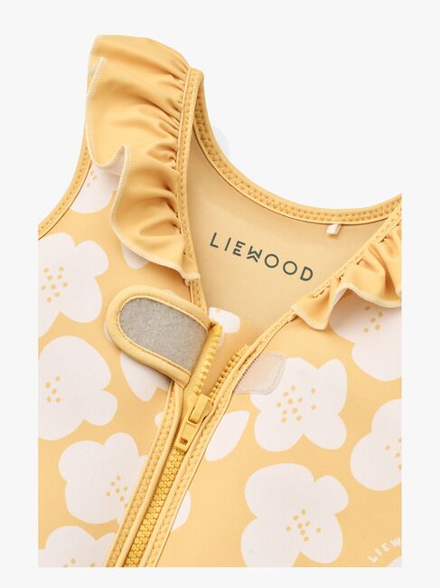 LIEWOOD Dove Simväst, Flower/Lemon Yellow