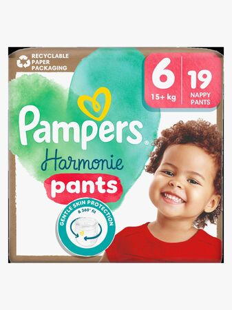 Pampers Harmonie Byxblöjor Stl 6 15kg+ 19-Pack