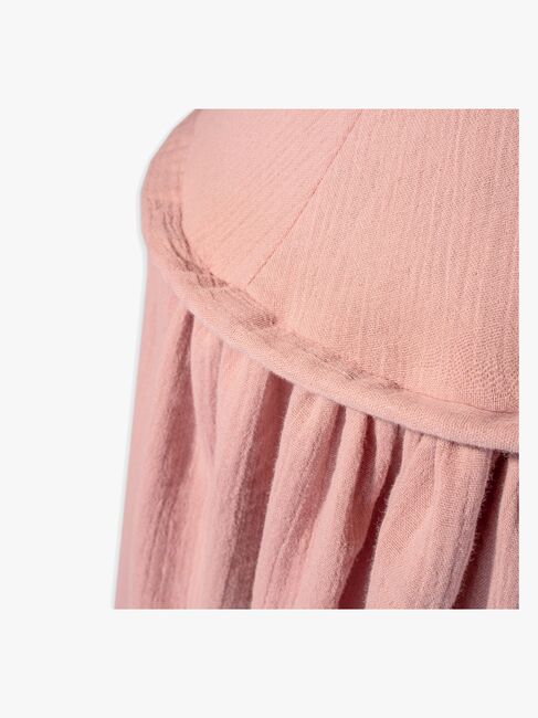 Julius Zöllner Sänghimmel Muslin, Dusty Rose