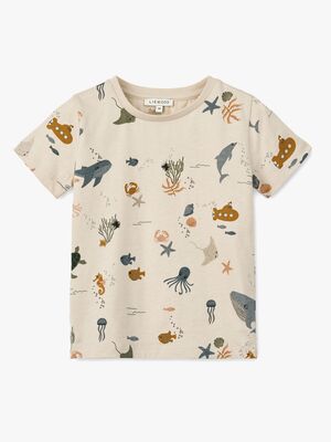 LIEWOOD Apia T-shirt, Sea Creature/Sandy