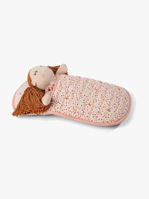 Smallstuff Puppenzubehör Schlafsack Mit Herzen & Vögeln