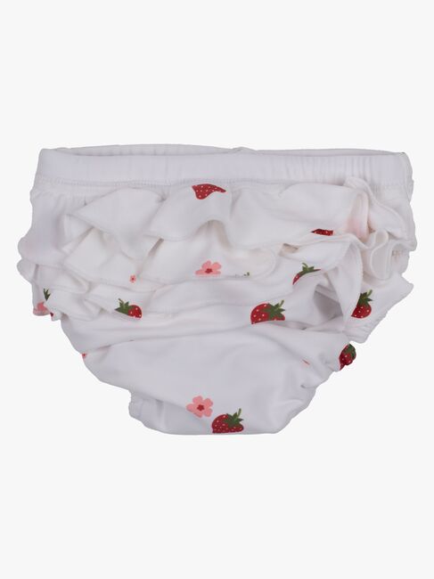 Lindberg Daisy Baby Badblöja, Offwhite/Pink