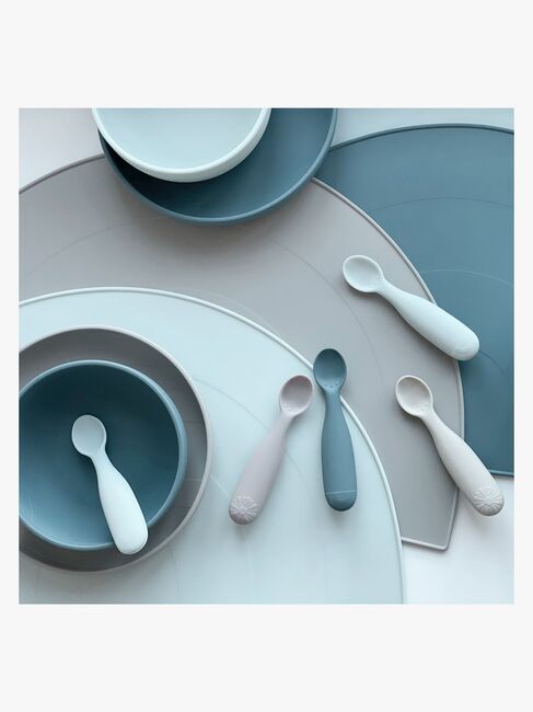 Cam Cam Rainbow Tallrik Silikon, Midnight Blue