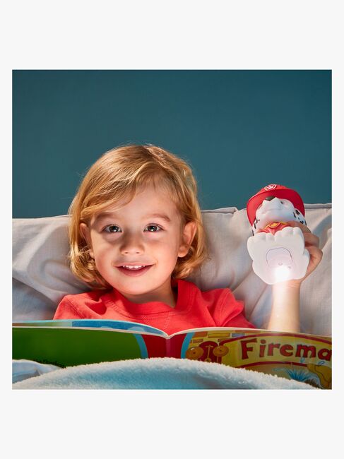 Paw Patrol Nattlampa och Ficklampa, Vit
