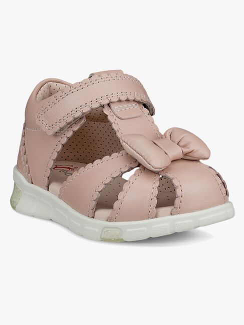Ecco Mini Stride Sandaler, Rose Dust/Spray Metallic