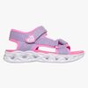 Skechers Heart Lights  Blinkande Sandaler, Purple