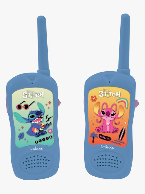 Disney Stitch Walkie-talkies & Ficklampa 120 m