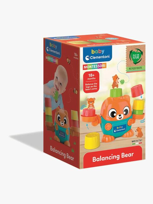 Clementoni Baby Montessori Aktivitetsleksak Balans Björn