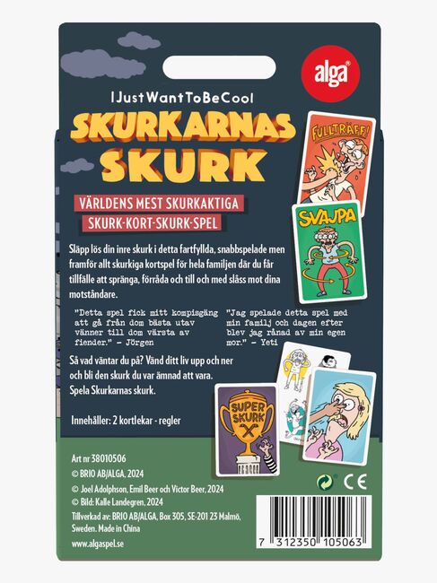 Alga Skurkarnas Skurk Kortspel