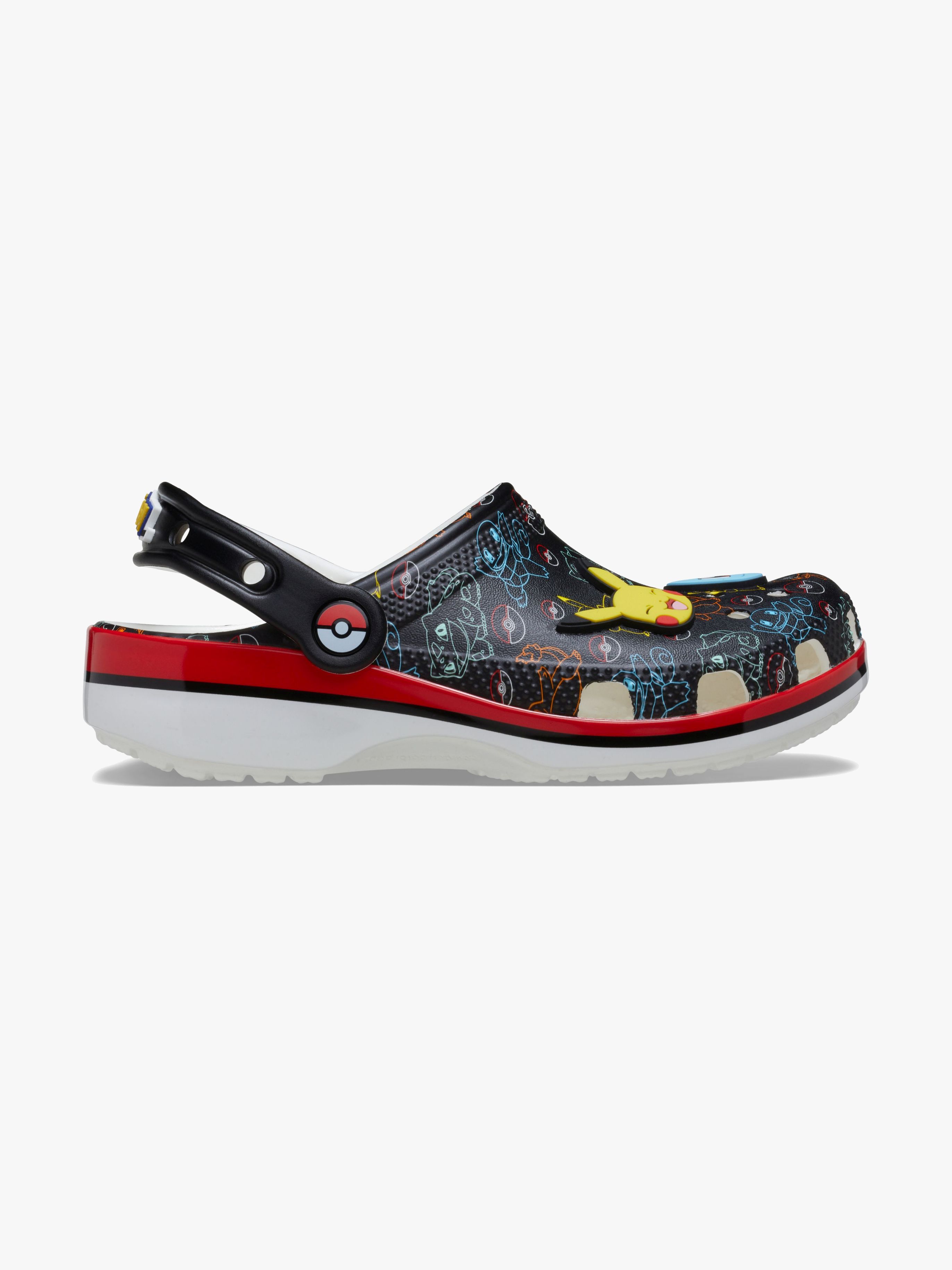 Crocs Classic Pokémon Kids Tofflor, Multi, 20-21