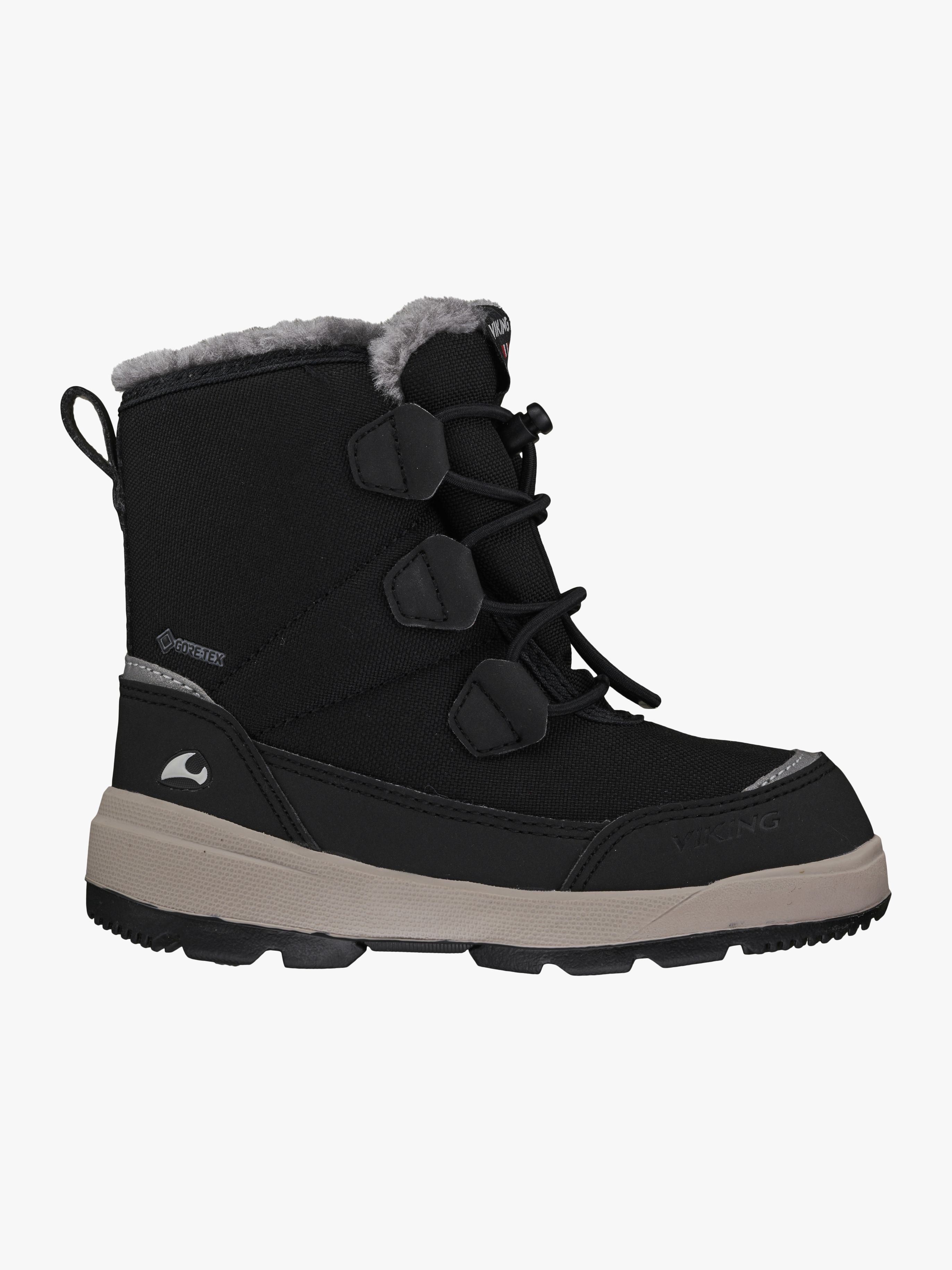 Viking Montebello High GTX Warm Vinterkängor, Black, 28