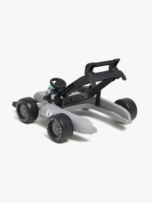 Beemoo PLAY Bil Lära-gå-stol, Cool Grey