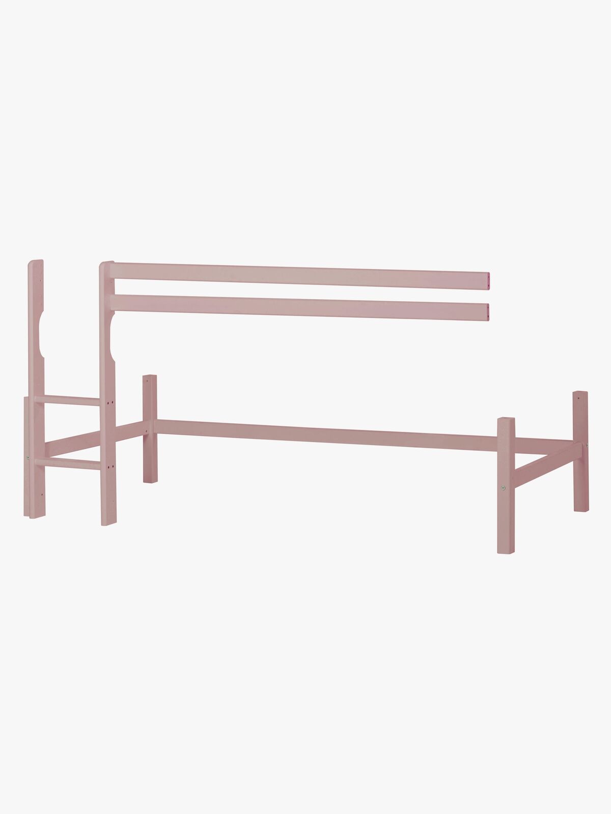 Hoppekids Halvhög Modul 90x200 ECO Dream, Pale Rose