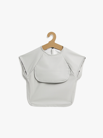 Beemoo CARE Bib Haklapp, Light Grey