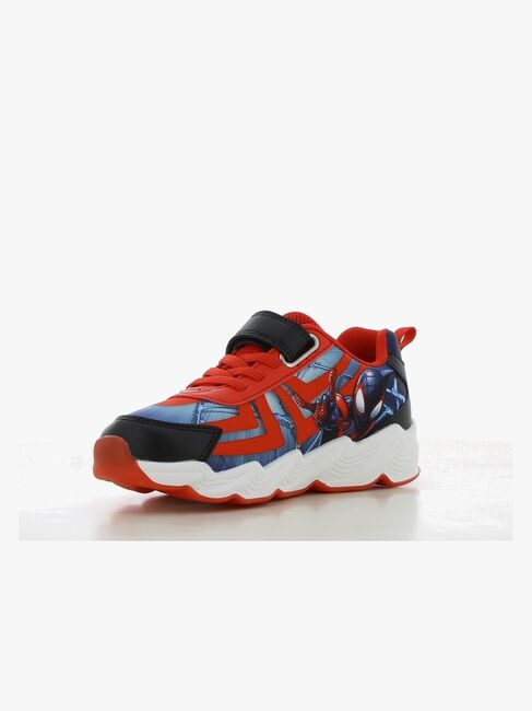 Marvel Spider-Man  Blinkande Sneakers, Navy/Light Blue