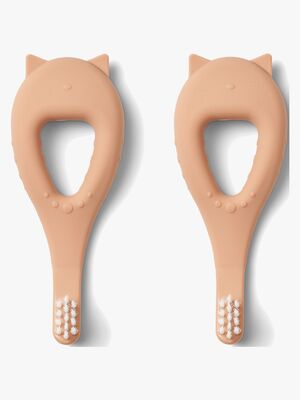 LIEWOOD Janelle Cat Zahnbürsten 2er-Pack, Tuscany Rose