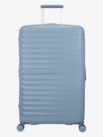 American Tourister FastForward Spinner Resväska 108-118L, Steel Blue