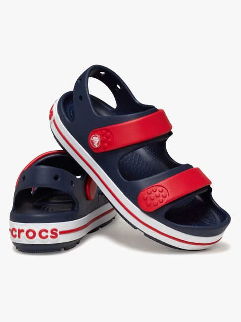 Crocs Crocband Cruiser Tofflor, Navy/Varsity Red