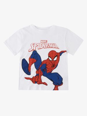Marvel Spider-Man T-shirt, Vit