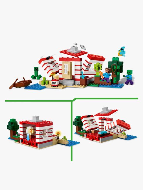 LEGO Minecraft 21275 Dynamithuset i djungeln